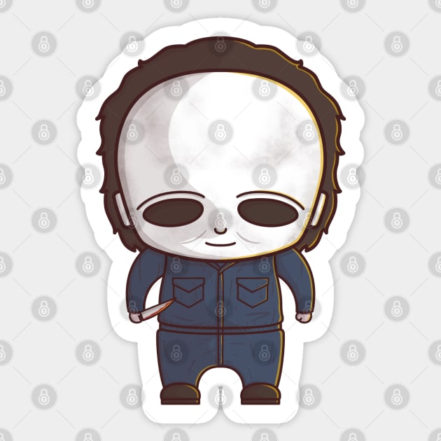 MICHAEL MYERS THE HALLOWEEN KILLER Sticker by PNKid